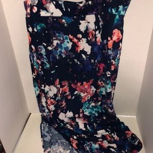 a.n.a Skirts - Beautiful Multicolor Maxi Skirt Double Slit A.N.A. a.n.a Skirts - Beautiful Multicolor Maxi Skirt Double Slit A.N.A.